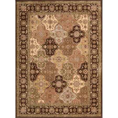 Nourison Somerset Area Rug Collection Multi Color 5 Ft 6 In. X 7 Ft 5 In. Rectangle 99446226488